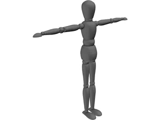 Dummy 3D Model preview