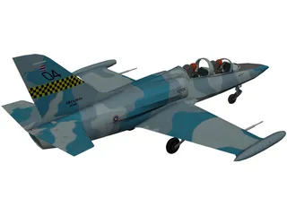 Aero L-39 Albatros Royal Thai 3D Model preview