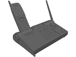 Phone Panasonic 3D Model preview