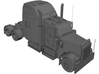 Peterbilt 379 3D Model preview