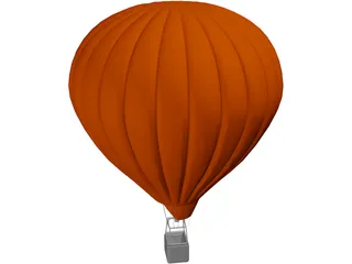 Air Sphere Balloon 3D Model preview