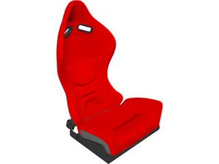 Seat Car 3D Model preview