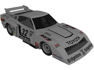 Toyota NASCAR Turbo 3D Model preview
