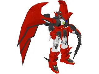 Oz-MS13 Gundam Epyon 3D Model preview