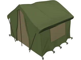 Camping Tent 3D Model preview