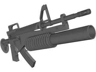 M4 3D Model preview