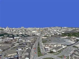 Plymouth City (UK) 3D Model preview