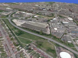 Swindon City (UK) 3D Model preview