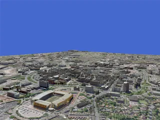 Wolverhampton City (UK) 3D Model preview