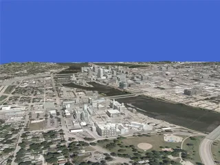 Cedar Rapids City 3D Model preview