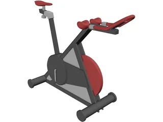 Bike Machine 3D Model preview