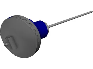 Temperature Probe 3D Model preview
