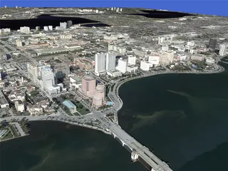 West Palm Beach City 3D Model preview