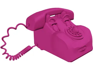 Funny Phone 3D Model preview