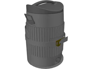 Igloo Water Cooler 3D Model preview