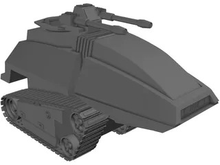 Cobra Tank 3D Model preview