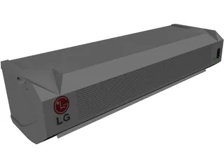 Air Conditioner LG Int 3D Model preview