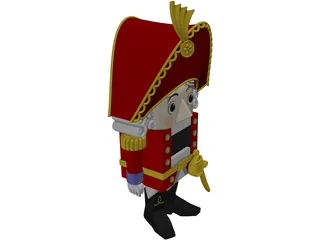 Nutcracker 3D Model preview