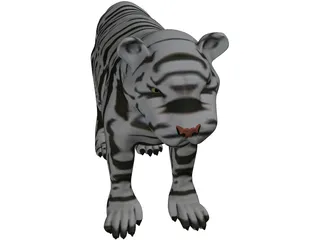 Tiger 3D Model preview