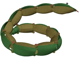 Snake 3D Model preview