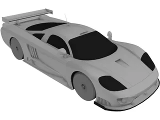 Saleen S7R 3D Model preview