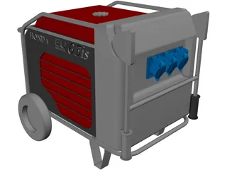 Generator Honda EU65is 3D Model preview