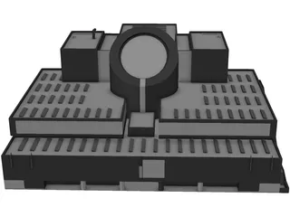 Museum of Modern Art 3D Model preview