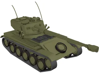 AMX 13 3D Model preview