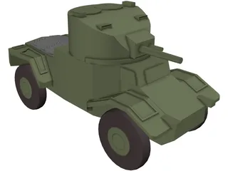 Panhar 178B 3D Model preview