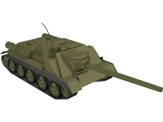SU100 3D Model preview