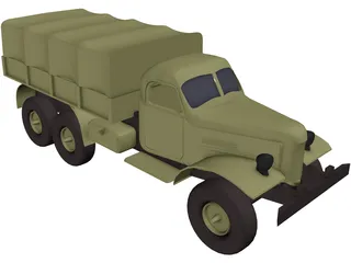 ZIL 157 3D Model preview