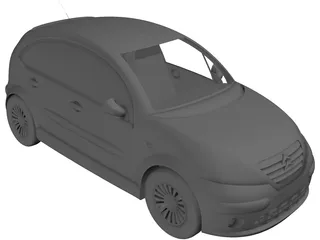 Citroen C3 3D Model preview