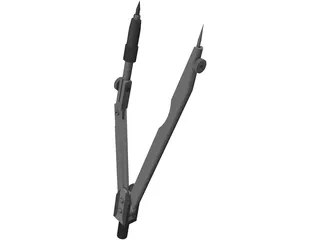 Drawing Compass 3D Model preview
