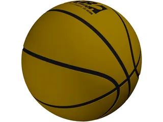 Spalding Basketball 3D Model preview