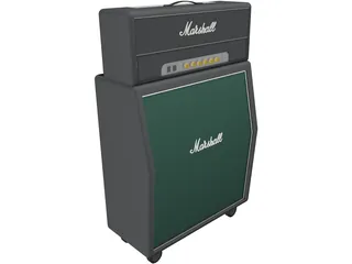 Marshall  Guitar Amp 3D Model preview