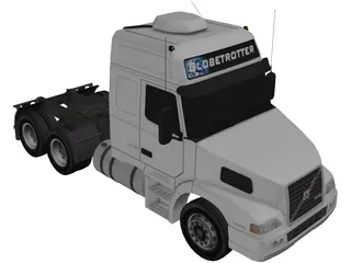 Volvo NH12 Globetrotter (2004) 3D Model preview