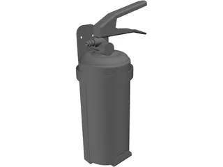 Fire Extinguiser 3D Model preview