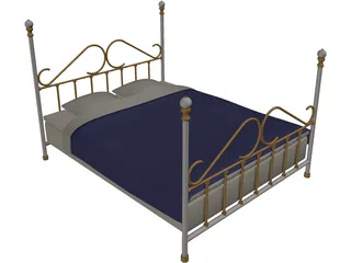 Bed 3D Model preview