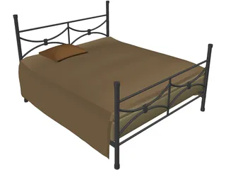 Bed 3D Model preview