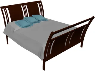 Bed 3D Model preview