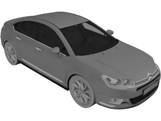 Citroen C5 3D Model preview