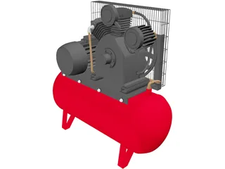Compressor SENCO 3D Model preview