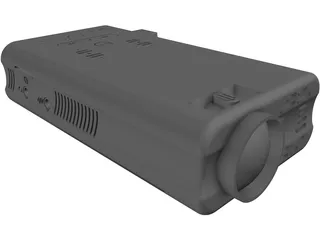 P2 Projector 3D Model preview