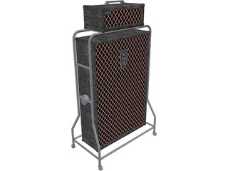 Vox Guitar Amp 3D Model preview