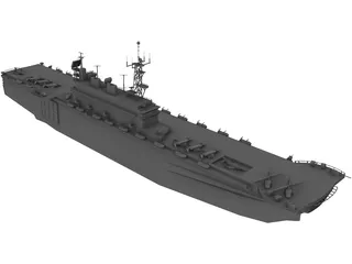 Aircraft Carrier 3D Model preview