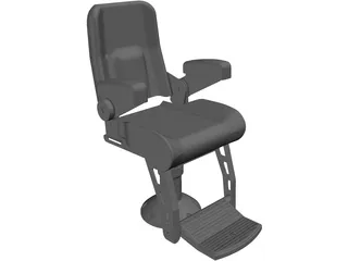 Helm Chair 3D Model preview