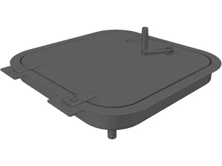 Freeman Hatch Model 3150 3D Model preview