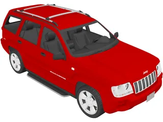 Jeep Grand Cherokee (2006) 3D Model preview