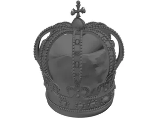 Russian Crown 3D Model preview
