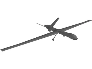 Predator B NASA Altair 3D Model preview